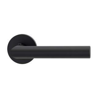 Griffwerk smart²Lock – Lucia Professional – runde Schraubrosetten – graphitschwarz