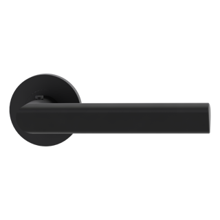 Griffwerk smart²Lock rechts – Tri 134 Professional – runde Schraubrosetten – Graphitschwarz