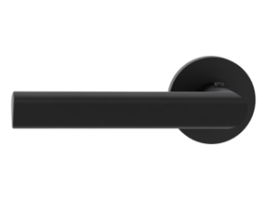 Griffwerk smart²Lock links – Tri 134 Professional – runde Schraubrosetten – Graphitschwarz