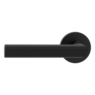 Griffwerk smart²Lock links – Tri 134 Professional – runde Schraubrosetten – Graphitschwarz