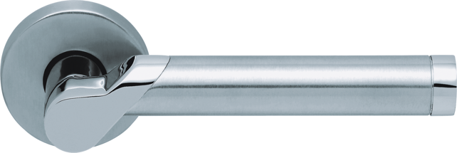 SCOOP - Griffpaar – Modell Fina (Form 1765) – Edelstahl matt/verchromt