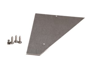 Wandanschluß-Seitenteilset
pressblank (2 Winkel/4 Schrauben)