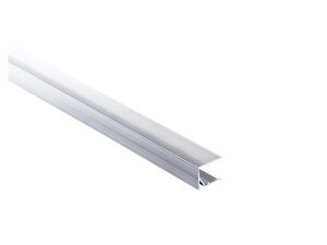 Alu 16 Abschlußprofil gebohrt
980 mm, pressblank
mit Ablauföffnungen