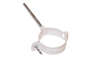 TJ90 Alu-Rohrschelle
weiß RAL 9016