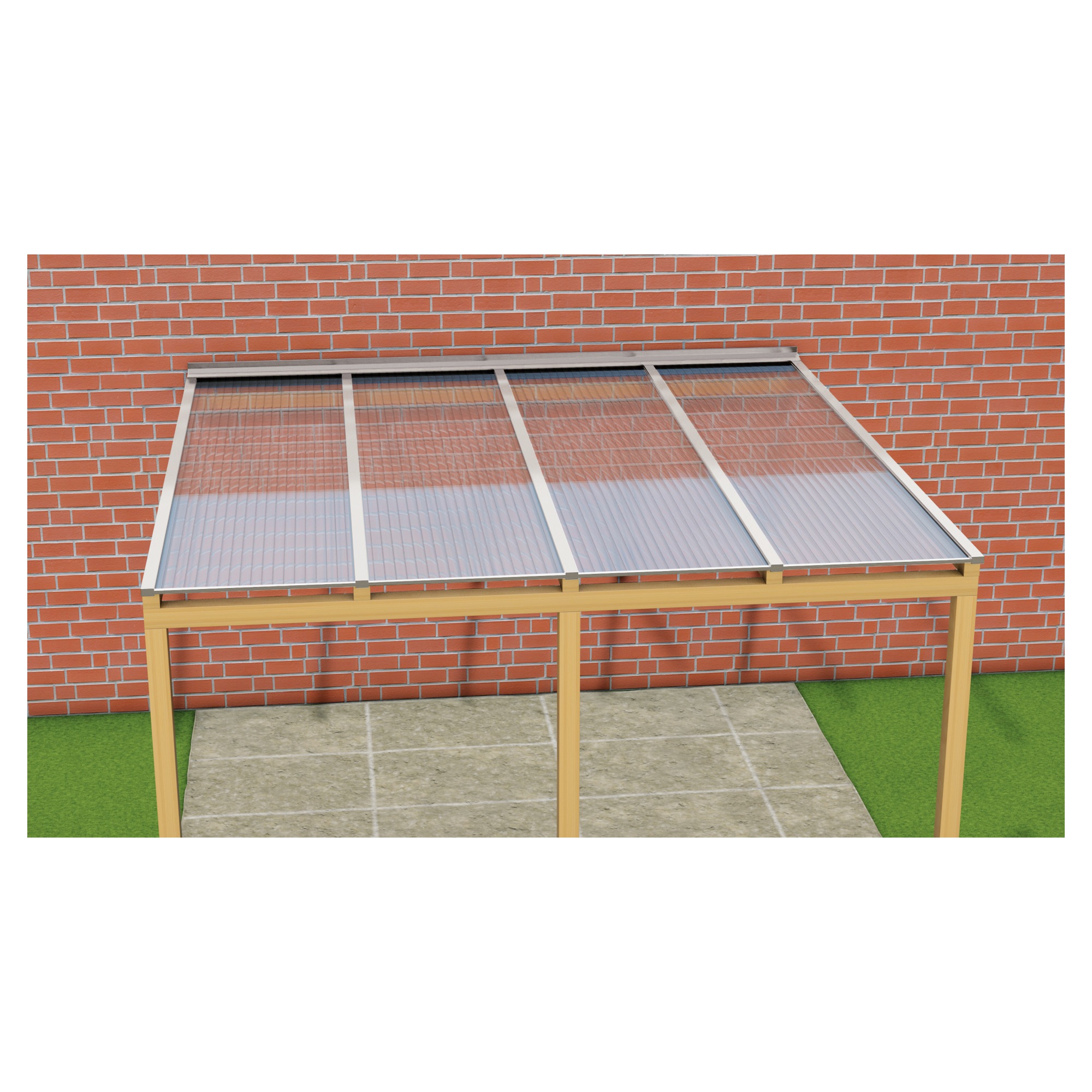 Komplettsystem, Alu 6000 mm
Randprofil (2-teilig)
inkl. Dichtung – Bild 2