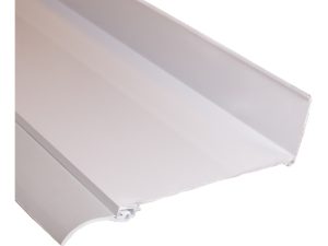 Wandanschlußprofil 120 mm, Alu
3050 mm, ANTHRAZIT RAL 7016
inkl. Dichtung