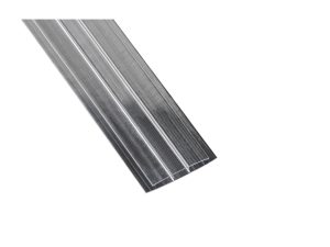 Polycarbonat H-Profil 2000 mm
für 6 mm, glasklar
nur für den senkrechten Verbau