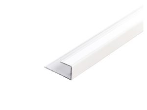 Kömapan Alu-Abschlußprofil
weiß 653, 6000 mm
