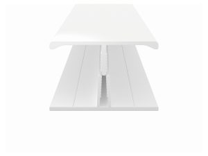 VP200/250 H-Profil 2-teilig
6000 mm
WEIß