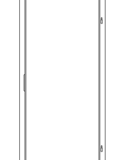 Prüm Holzfutterzarge FU-RF – Oberfläche: weiß matt (ähnlich RAL 9010) – für gefälzte Türblätter mit Normfalz (13 x 25 – 5 mm)