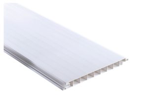 VP200 GLATT WEIßPVC-Verkleidungspaneel200 x 6000 mm, 17 mm