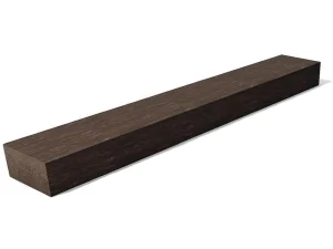 Hanit Brettprofil aus Recyclingkunststoff, Braun