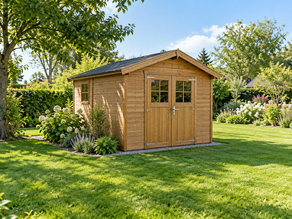 Gerätehaus Größe im Garten richtig planen
