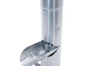 Regenfallrohrklappen