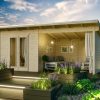 Gartenhaus Texel 550 x 250 cm, natur