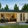 Gartenhaus Tilburg 613 x 380 cm, natur