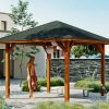 Pavillon Cannes 1, Leimholz, nussbaum