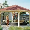 Pavillon Cannes 2, Leimholz, natur