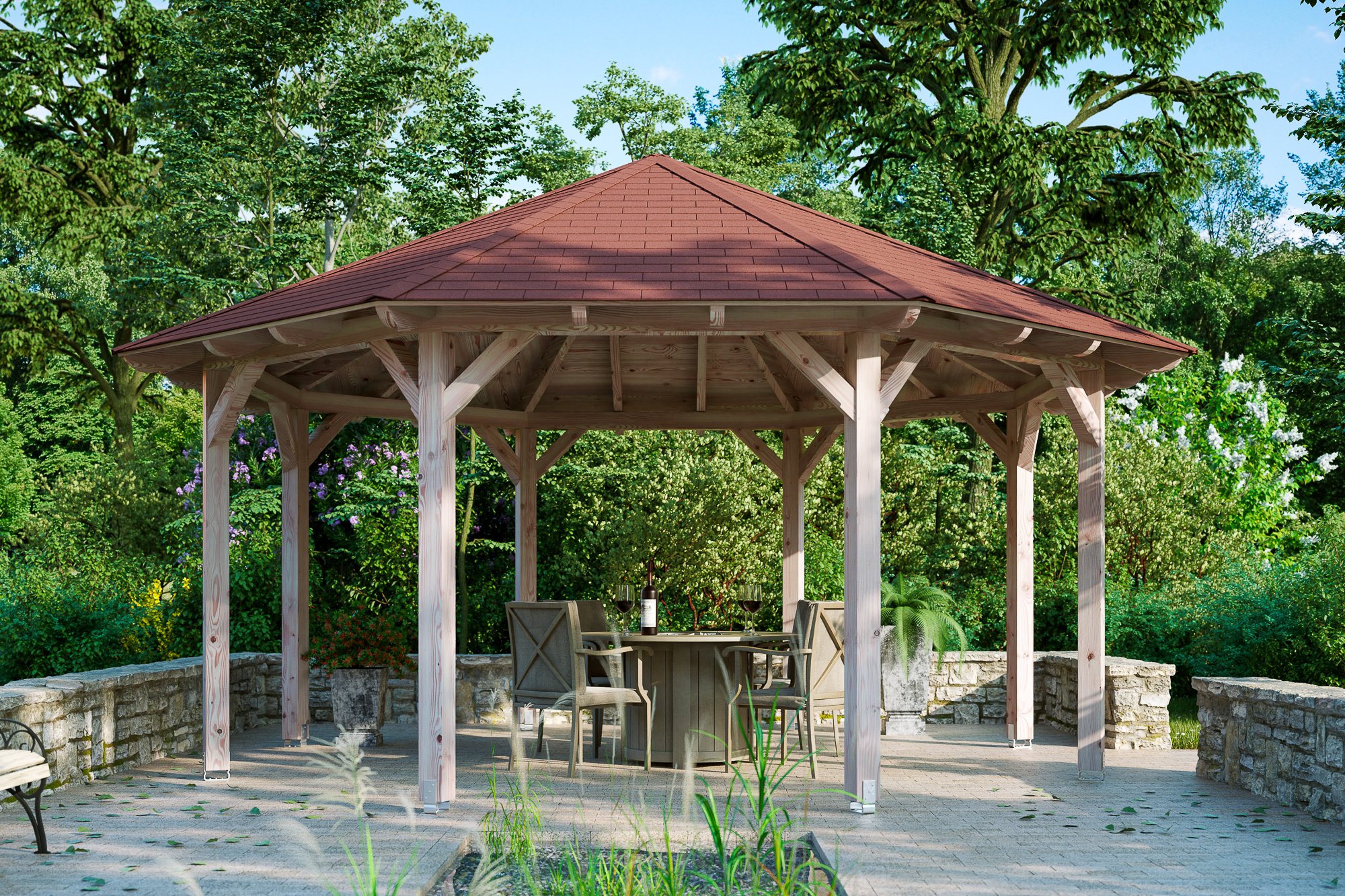 Pavillon Lyon 3, Douglasie
