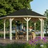 Pavillon Nice 2, Leimholz, natur