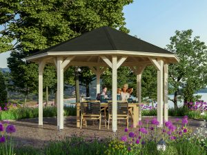 Pavillon Nice 2, Leimholz, natur