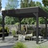 Pavillon Toulouse 302 x 302 cm, anthrazit