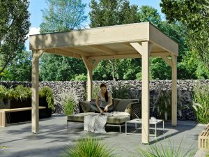 Pavillon Toulouse 302 x 302 cm, natur