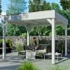 Pavillon Toulouse 302 x 302 cm, weiss