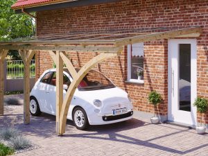 Carport Eifel 300 x 541 cm, natur
