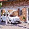 Carport Eifel 300 x 541 cm, weiß