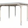 Carport Emsland 402 x 604 cm, Stahl-Dachplatten mit Antikondensvlies, weiß AI generated – Carport Emsland 402 x 604 cm, Stahl-Dachplatten mit Antikondensvlies, weiß