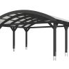 Bogendach-Carport Franken 635 x 541 cm, anthrazit