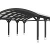 Bogendach-Carport Franken 635 x 755 cm, anthrazit Bogendach-Carport Franken 635 x 755 cm, anthrazit