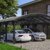 Bogendach-Carport Franken 635 x 969 cm, anthrazit Bogendach-Carport Franken 635 x 969 cm, anthrazit