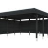 AI generated – Carport Friesland 546 x 555 cm, mit EPDM-Dach, anthrazit