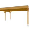 Carport Grunewald 622 x 554 cm mit Aluminiumdach, eiche hell