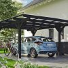 Carport Odenwald 428 x 541 cm, anthrazit