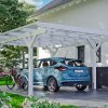 Carport Odenwald 428 x 541 cm, weiß