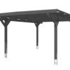 Carport Odenwald 428 x 648 cm, schiefergrau
