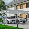 Carport Odenwald 640 x 541 cm, weiß
