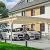 Carport Odenwald 640 x 648 cm, natur Carport Odenwald 640 x 648 cm, natur