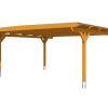 Carport Odenwald 640 x 648 cm, eiche hell Carport Odenwald 640 x 648 cm, eiche hell