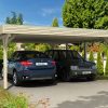 Carport Spessart 611 x 846 cm, natur