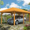 Carport Taunus 374 x 656 cm, eiche hell Carport Taunus 374 x 656 cm, eiche hell