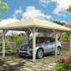 Carport Taunus 374 x 656 cm, natur Carport Taunus 374 x 656 cm, natur