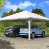 Carport Taunus 634 x 634 cm, weiß Carport Taunus 634 x 634 cm, weiß