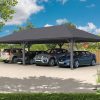 Carport Taunus 1176 x 634 cm, schiefergrau Carport Taunus 1176 x 634 cm, schiefergrau
