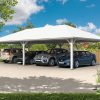 Carport Taunus 1176 x 634 cm, weiß Carport Taunus 1176 x 634 cm, weiß