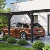 Carport Vogtland 300 x 541 cm, anthrazit
