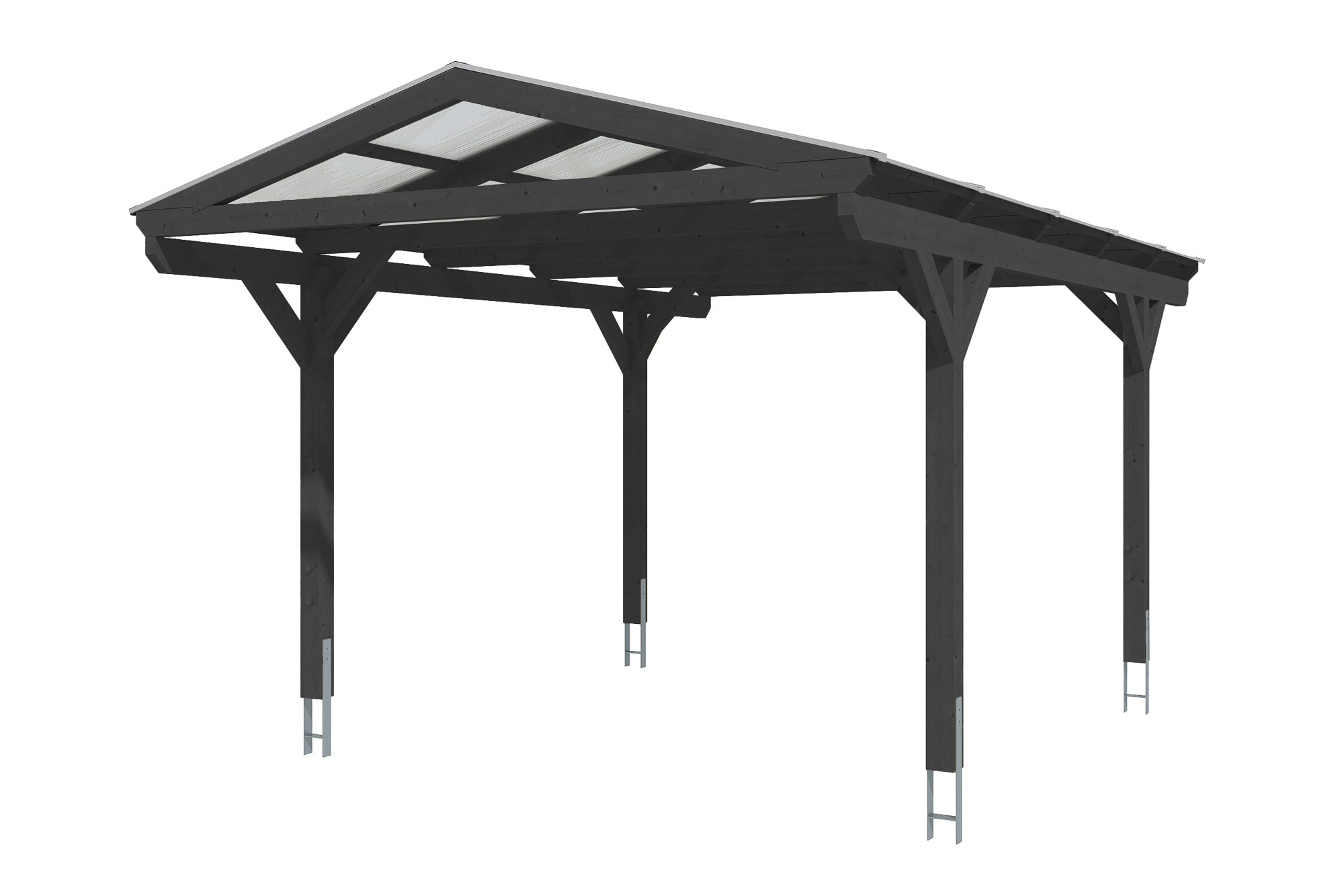 Carport Westerwald 362 x 541 cm, anthrazit